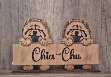 Zwingername / Name mit 2 Chow-Chow