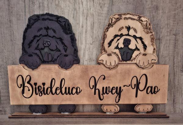 Zwingername / Name mit 2 Chow-Chow